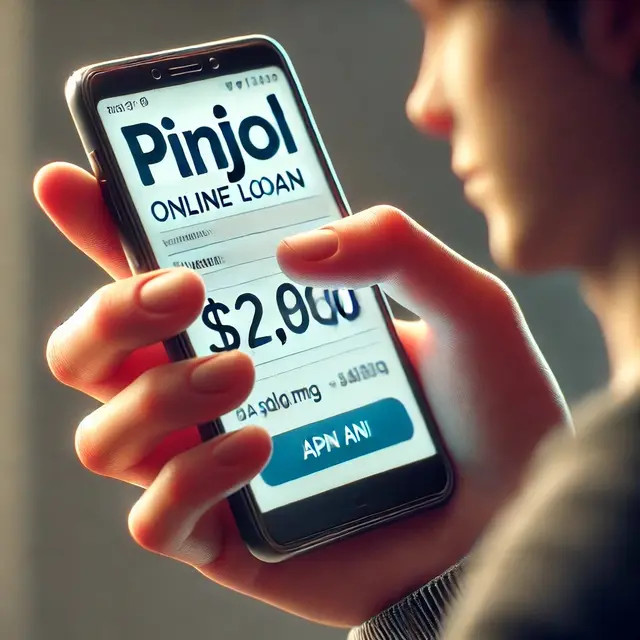 Pinjaman online - Pinjol (Ilustrasi by AI)