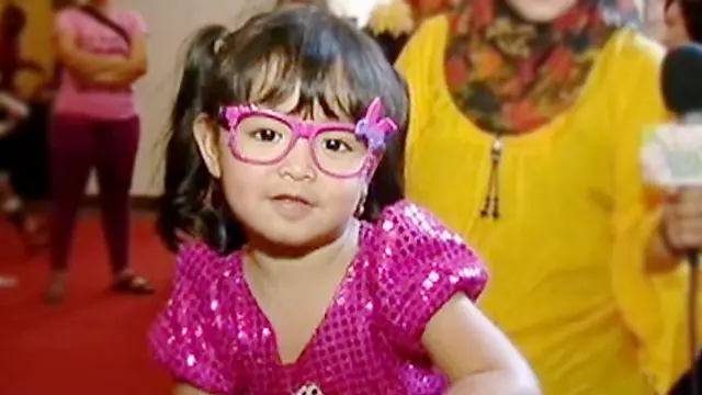 Aksi Aqila di Little Miss Indonesia Kian Menggemaskan