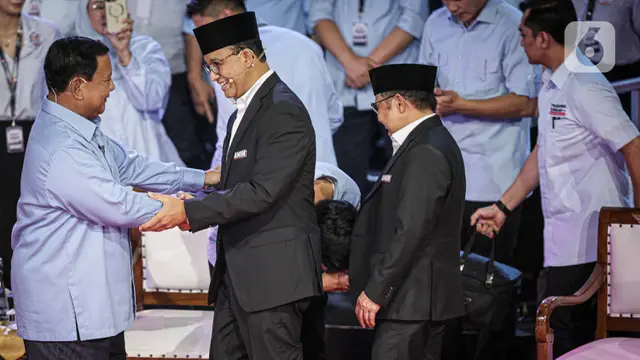 Capres/Cawapres Jelang Debat Perdana Pilpres 2024