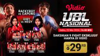 Nonton Live Streaming UBL Nasional Season 1, Eksklusif di Vidio!