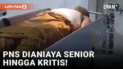 VIDEO: PNS Baru BKD Lampung Dianiaya Senior hingga Dirawat di Rumah Sakit