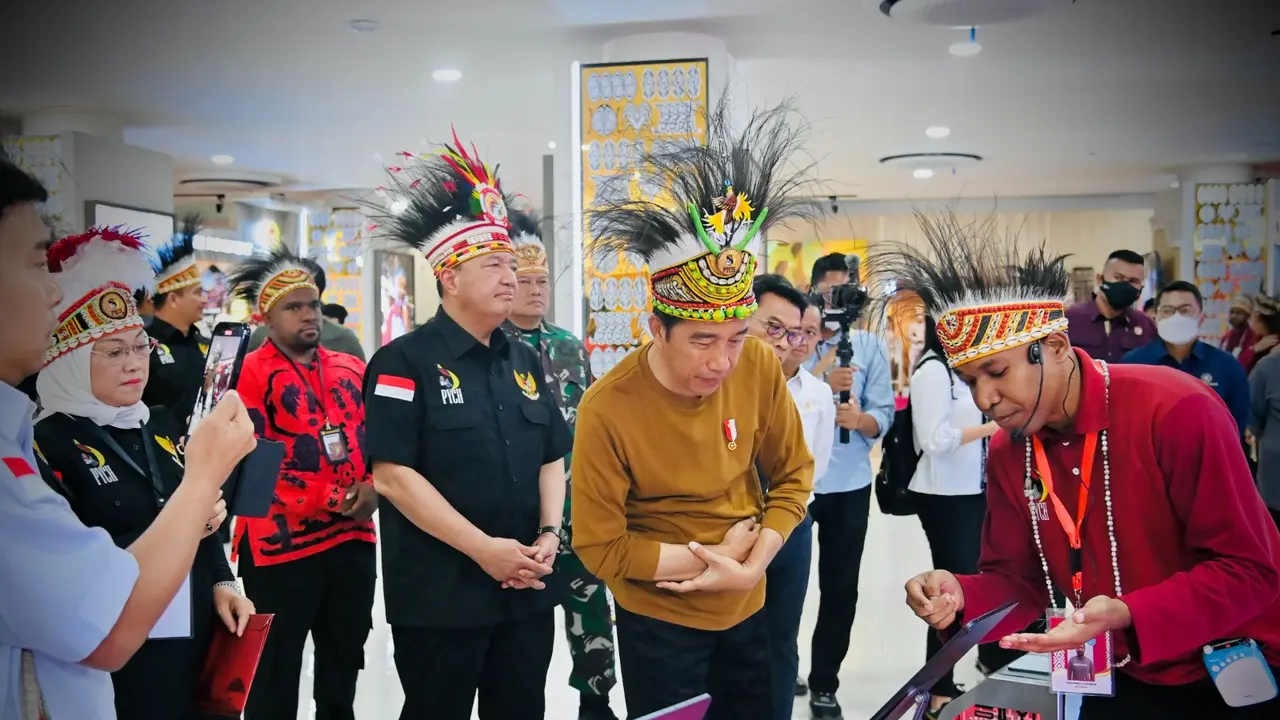 Presiden Jokowi Dukung Konsep Perencanaan dan Pembangunan Desa Lewat Sistem yang Dikembangkan Yayasan Kitong Bisa