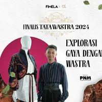 Salah satu finalis Tata Wastra 2024, Reyno Rizki, mendapat kain Khas Karawang. Ia pun menjawab tantangan dalam lomba desain ini dengan hasil karya yang mengagumkan.