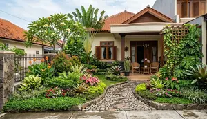 10 Ide Desain Halaman Rumah untuk Area Depan yang Lebih Menawan