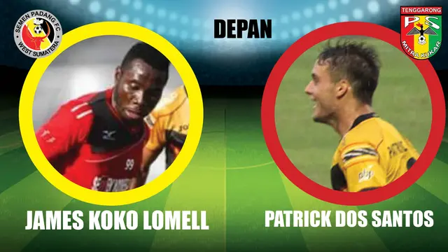 Duel Antarlini Semen Padang vs Mitra Kukar