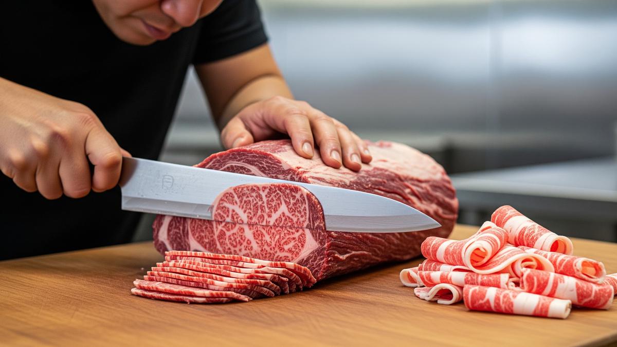 Trik Mengiris Daging Kurban Jadi Ala Slice Beef, Tipis Rapi 