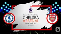 Chelsea vs Arsenal (liputan6.com/Abdillah)