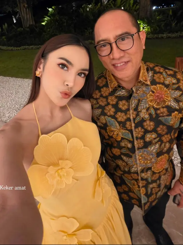 Mahalini Hadir Dipernikahan Mewah Anak Pemilik Krisna Bali. [@mahaliniraharja]