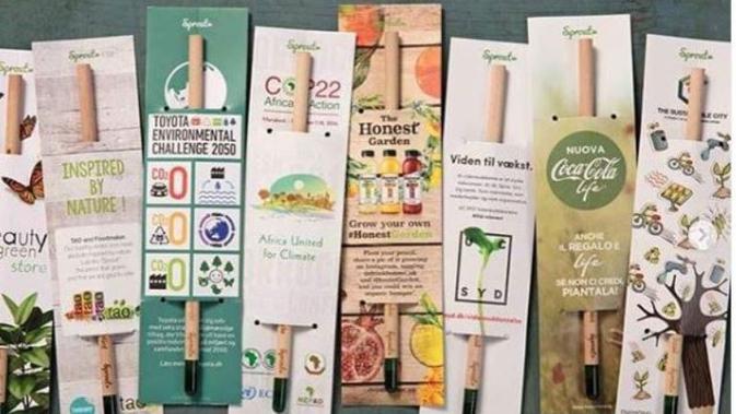 Pensil Ajaib Bisa Jadi Tanaman, dari Tomat sampai Bunga Matahari. (dok.Instagram @sproutworldofficial/https://www.instagram.com/p/CCHQpIPnKEP/Henry)