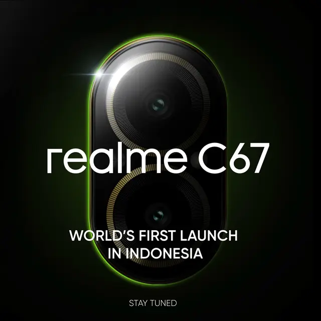 Realme umumkan bahwa mereka akan merilis Realme C67 di Indonesia (Realme)