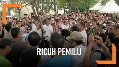 Warga di Perumahan Holandia, Karawaci ricuh karena nama mereka mendadak hilang saat akan mencoblos. Kejadian itu diperparah oleh habisnya kertas suara.