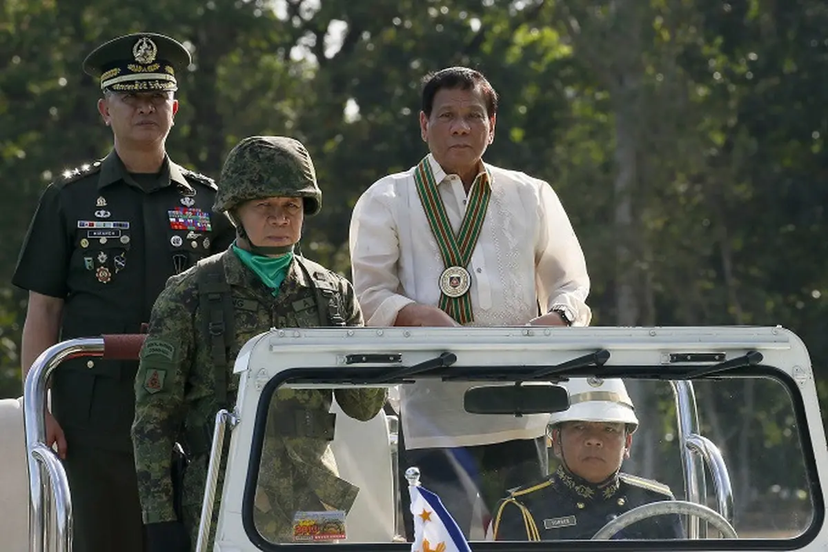 Presiden Filipina Rodrigo Duterte 