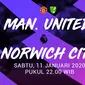 Premier League - Manchester United Vs Norwich City (Bola.com/Adreanus Titus)