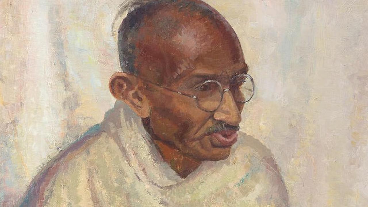 Pecahkan Rekor, Lukisan Langka Mahatma Gandhi Terjual Rp3,3 Miliar di London