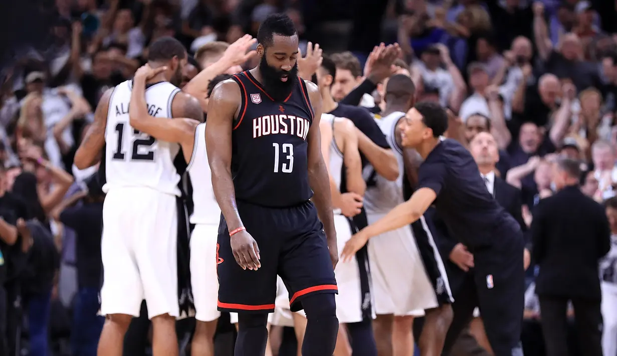 San Antonio Spurs Kalahkan Rockets 110-107 di Game Kelima - Foto ...