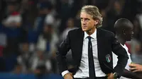 4. Roberto Mancini - Berhasil membawa Inter Mian merajai eropa membuat Manchester City kepincut mendapatkan jasa Mancini. Manajer Italia saat ini itu menghabiskan tiga setengah musim bersama Manchester City (AFP/Marco Bertorello)