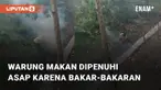 Beredar video yang menunjukkan sebuah warung makan dipenuhi oleh asap bakar. Para pengunjung yang datang pun tampak tak nyaman hingga akhirnya pemilik warung tegur pelaku