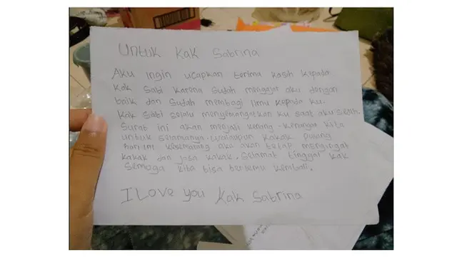 Bersikap Romantis Kepada Kakak, 6 Potret Isi Surat dari Adik Ini Bikin Tersentuh