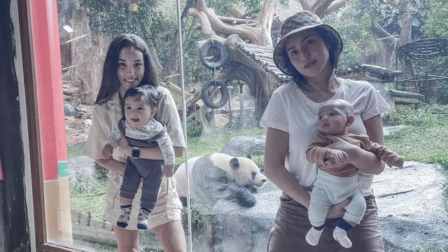 Sempat Diseruduk Zebra, 6 Potret Jessica Iskandar Main Ke Kebun Binatang