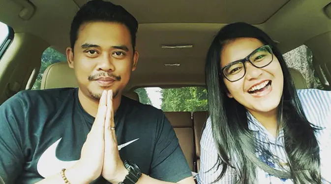  Kahiyang Ayu dan Bobby Nasution. (Instagram/ayanggkahiyang)