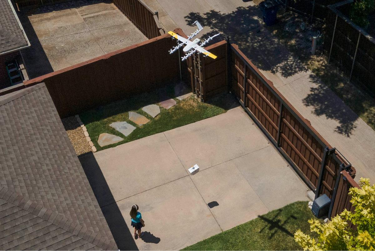 FOTO: Drone Antar Kopi Panas di AS, Tiba di Rumah Sebelum Dingin