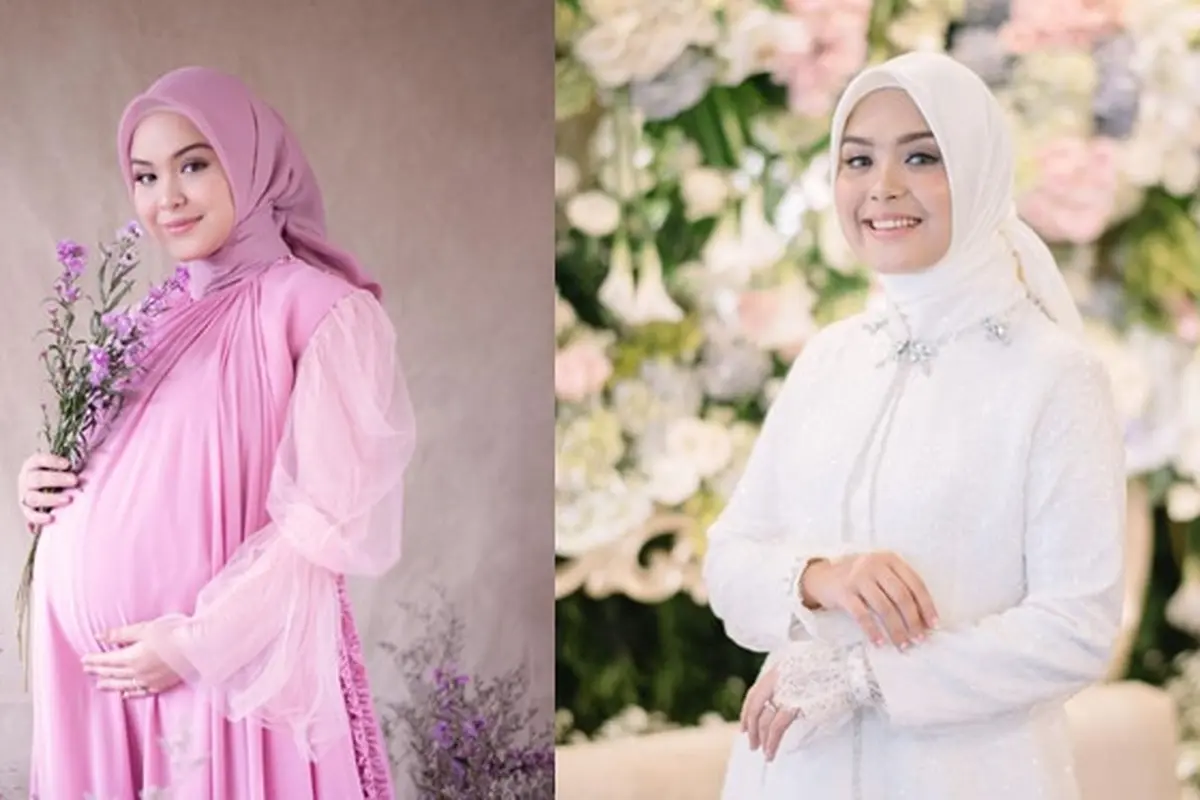 6 Potret Perubahan Wajah Vebby Palwinta Saat Hamil Tua, Jelang Melahirkan