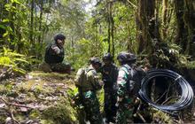 Satgas Yonif 511 Sukseskan Program Air Bersih Papua di Lanny Jaya sebagai Kado Natal