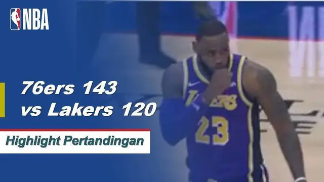 Joel Embiid skor 37 ketika 76ers mendapatkan kemenangan atas Lakers, 143-120.