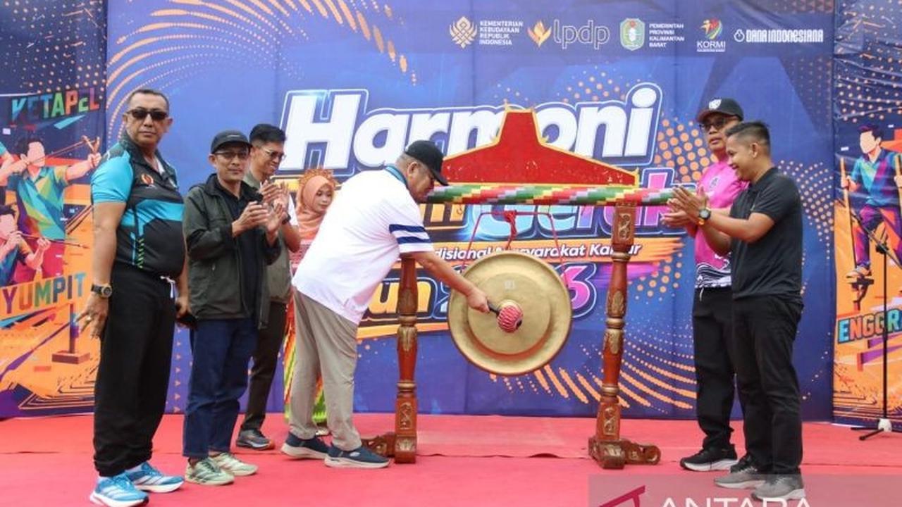 Festival Permainan Rakyat Kalbar Perkuat Budaya dan Kebugaran Generasi Muda