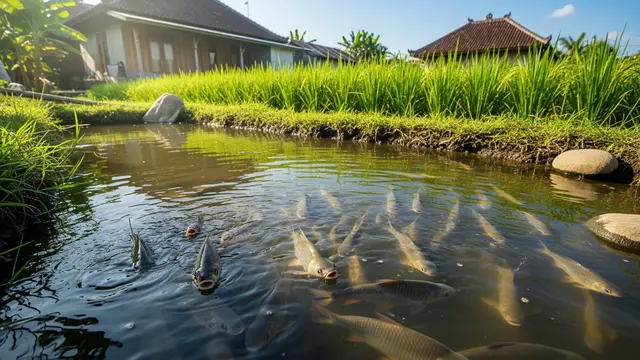 Ilustrasi Ikan Tawes/Gemini AI