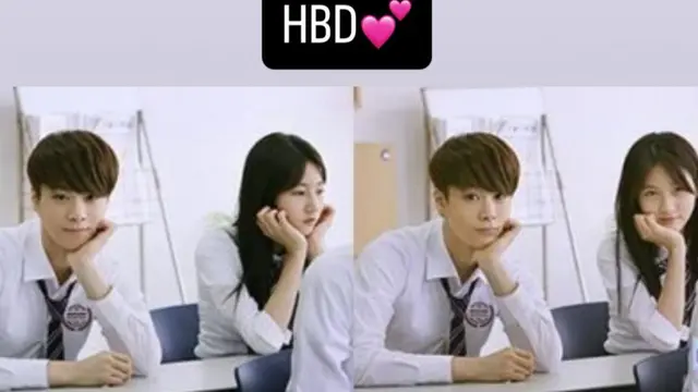 Sebelum Meninggal, Kim Sae Ron Unggah Foto Bersama Mendiang Moonbin ASTRO