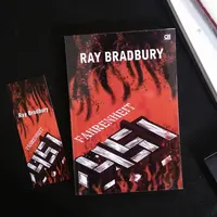 Novel Fahrenheit 451./Copyright Endah