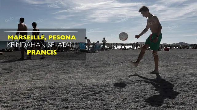 Marseille, kota yang berada di selatan Prancis yang memiliki keindahan pada pantainya.
