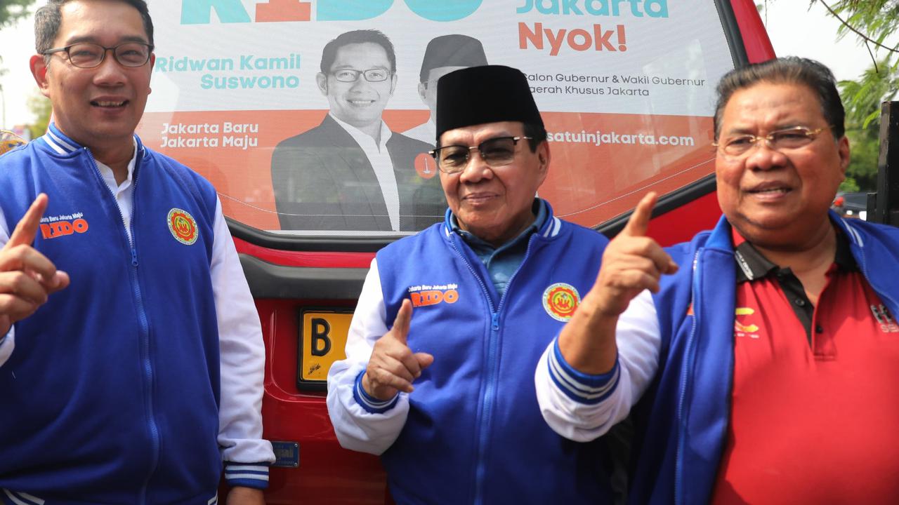 Ridwan Kamil-Suswono Dapat Dukungan 3.000 Pengemudi Angkot Jakarta