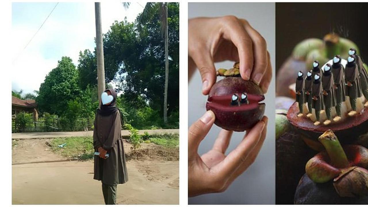 Wanita Ini Minta Latar Fotonya Diedit dengan Pohon Manggis, 7 Hasilnya Bikin Geleng Kepala