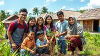 KKN adalah Program Pengabdian Mahasiswa, Berikut Pengertian, Tujuan, dan Manfaatnya
