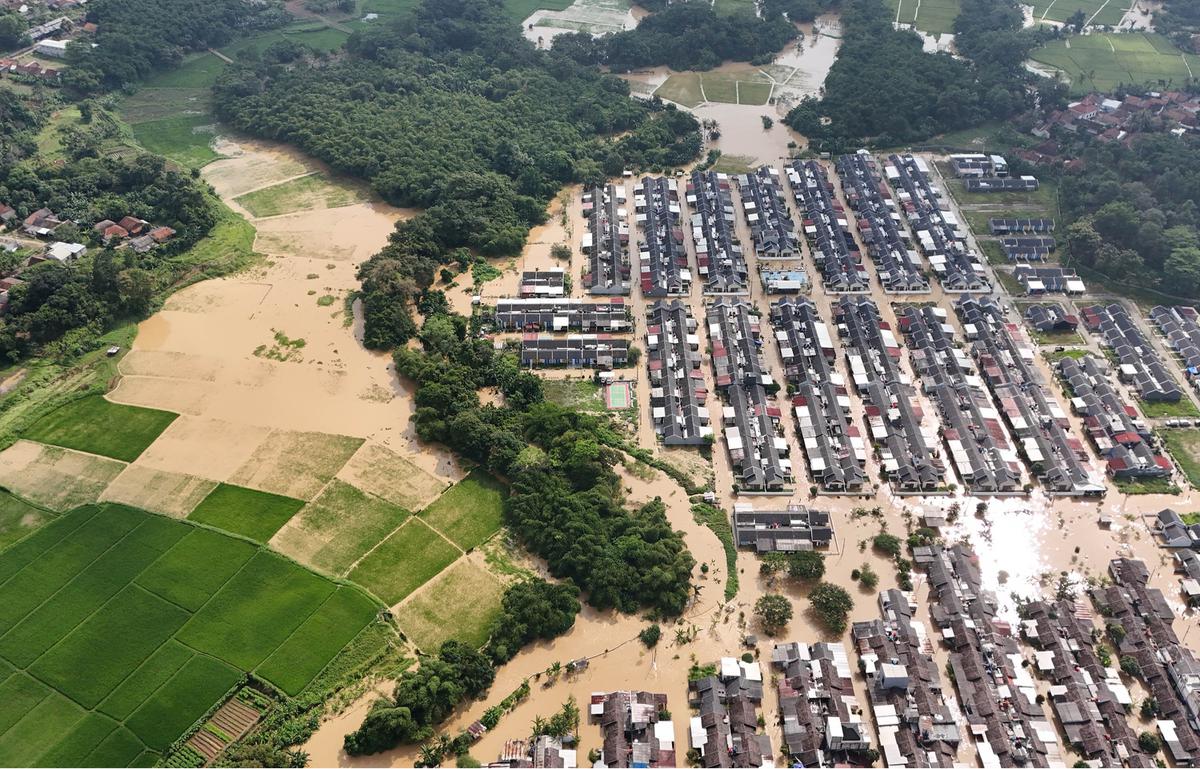 Ribuan Rumah di Parung Panjang Terencam Banjir Luapan Kali Cimanceuri