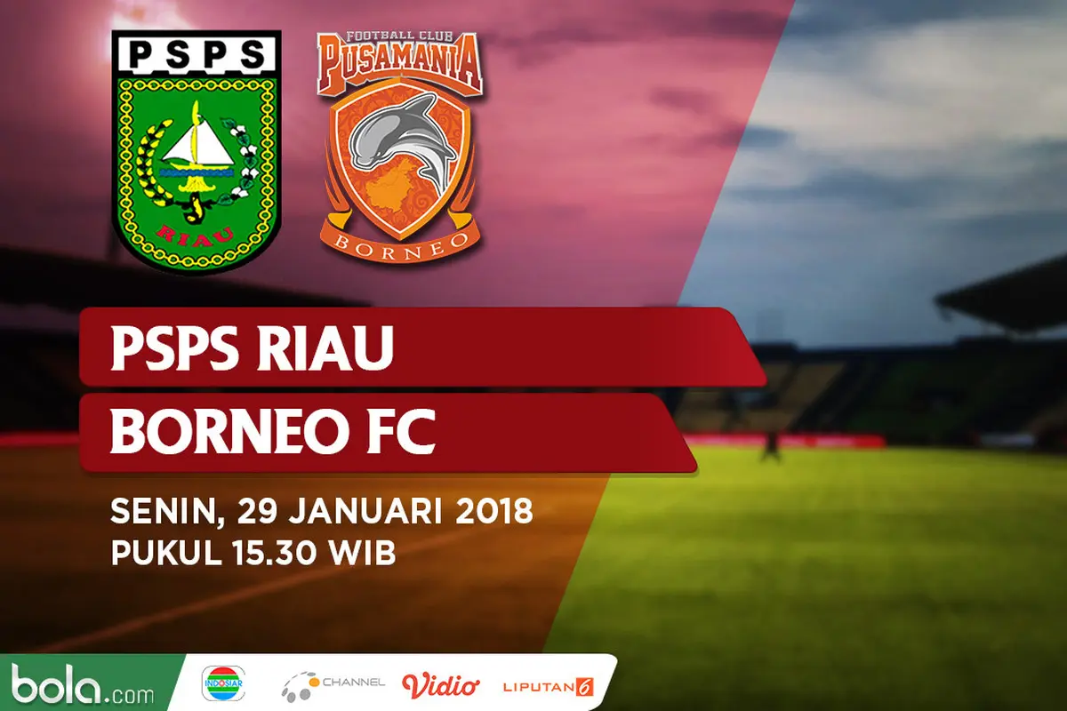 PSPS Riau Vs Borneo FC