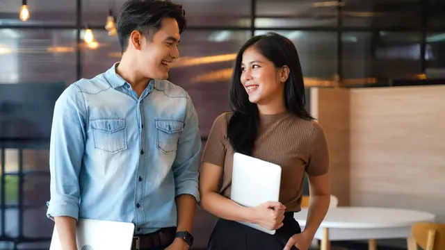 couple oktober office romance