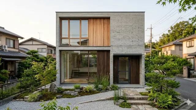 Model Rumah Kotak Ala Jepang