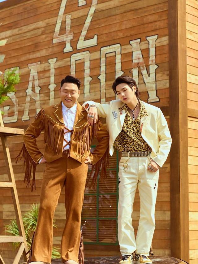 PSY dan Suga BTS