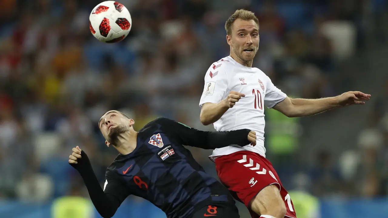 Kroasia, Denmark, Piala Dunia 2018
