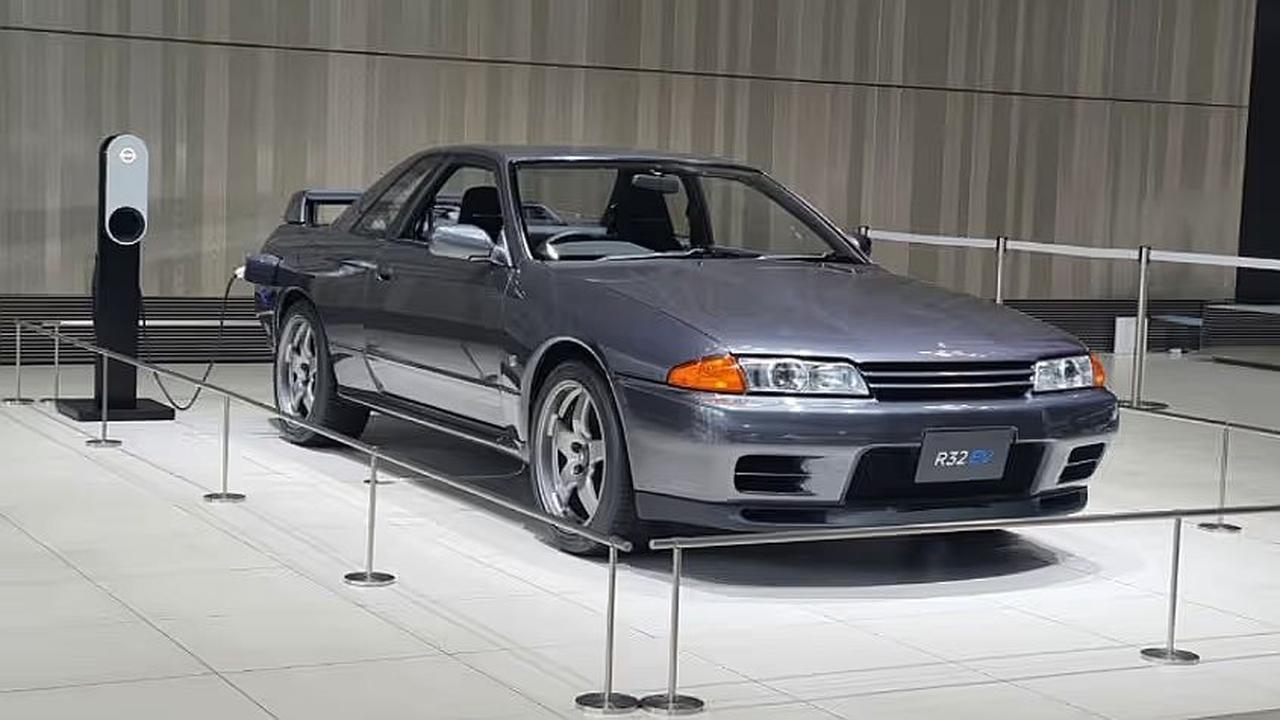 Mengintip Transformasi Sang Legenda Nissan R32 Menjadi Mobil Listrik