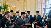 Presiden Prabowo Subianto didampingi Menteri Koordinator Bidang Perekonomian Airlangga Hartarto. (Dok Kemenko Perekonomian)