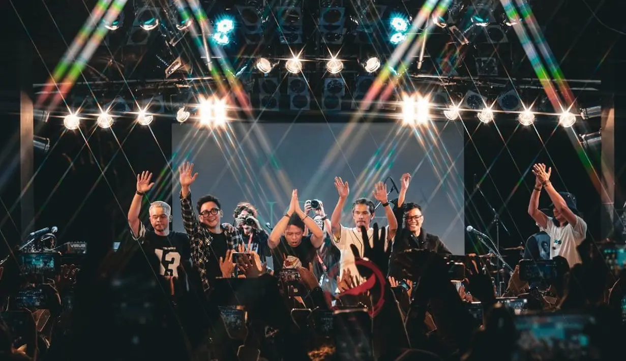 Momen pamitan band NOAH di Jepang setelah konser yang diunggah pada 7 November 2023. (Liputan6.com/IG/noah_site and musicastudios)