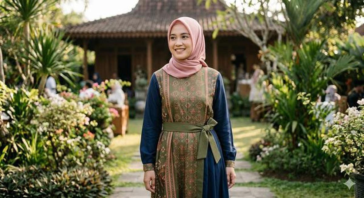 7 Model Gamis Katun Jepang Kombinasi Terbaru, Desain Stylish dan Nyaman