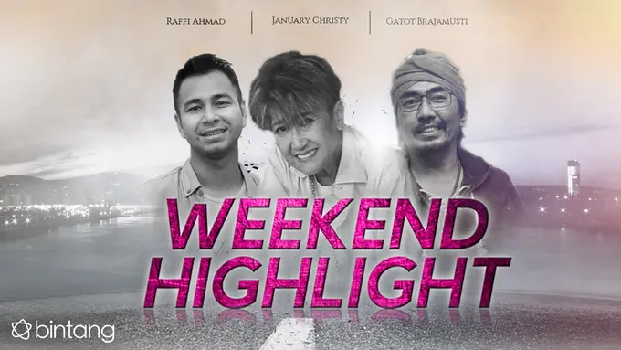 [Bintang] January Christy, Raffi Ahmad, Gatot Brajamusti