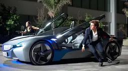 BMW i8 Concept ($170.000): Mission: Impossible - Ghost Protocol. (Source: Twitter/@LightTheFusePod)