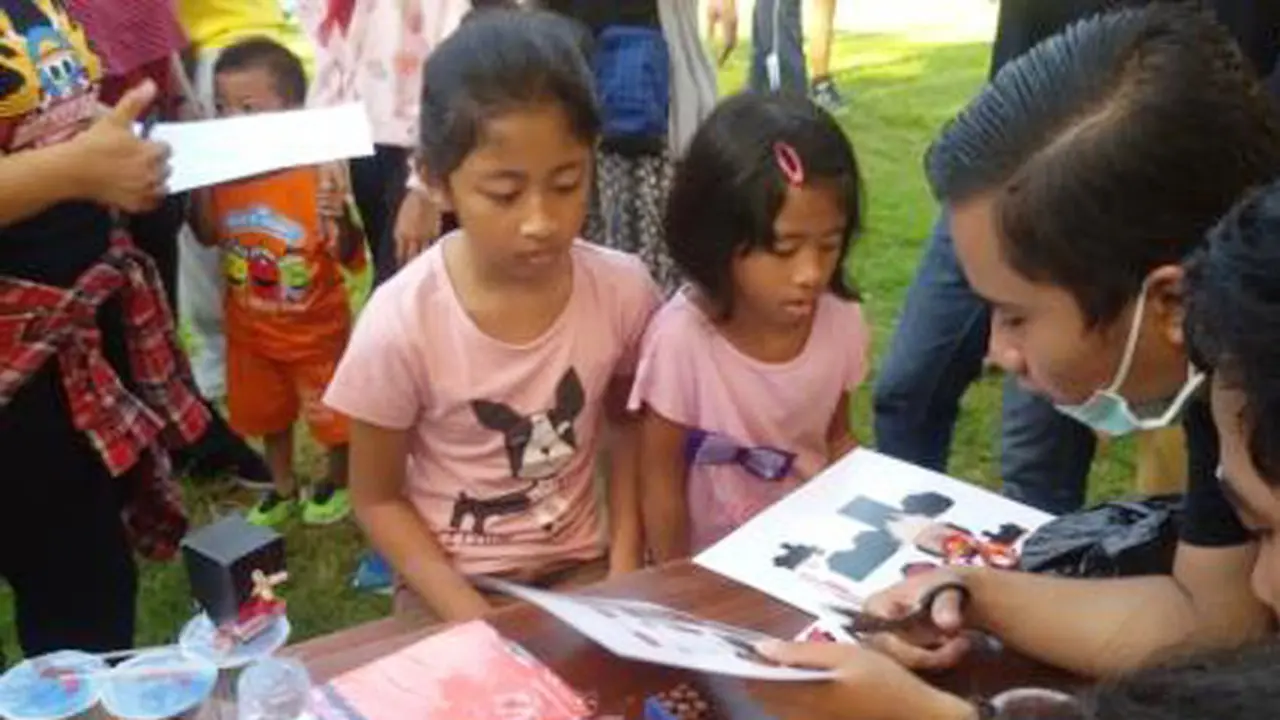 Ajak Bentuk Papercraft, Komunitas Ini Ramaikan Community Day 2017