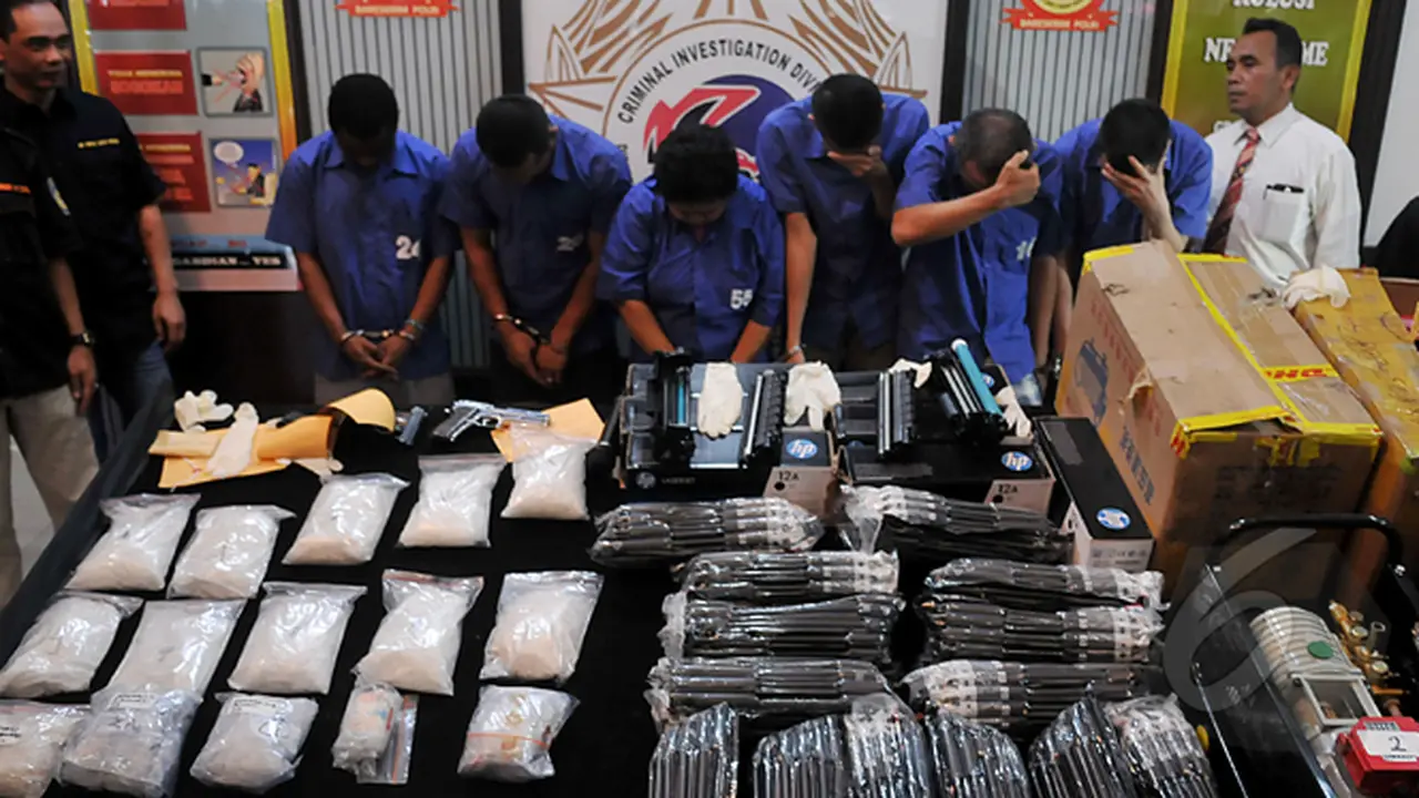 8 Kilogram Sabu Berhasil Diamankan Polisi